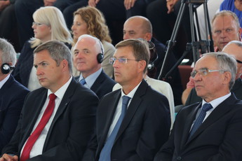 mag. Dejan Židan, dr. Miro Cerar, Janez Erjavec<br>(Avtor: Milan Skledar)