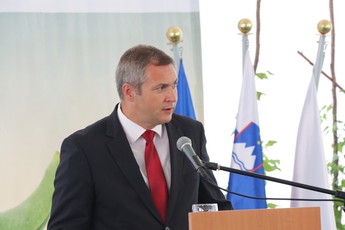 mag. Dejan Židan, minister za kmetijstvo, živilstvo in prehrano<br>(Avtor: Milan Skledar)