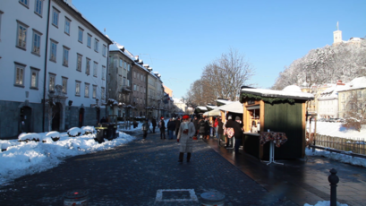 Stara Ljubljana v pričakovanju leta 2013<br>(Avtor: Milan Skledar)