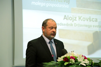 Alojz Kovšca - predsednik Državnega sveta <br>(Avtor: Milan Skledar)