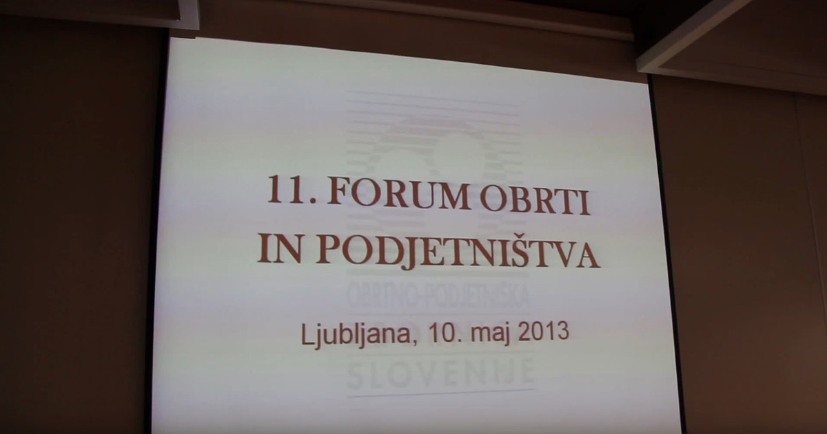  Forum obrti in podjetništva<br>(Avtor: Milan Skledar)