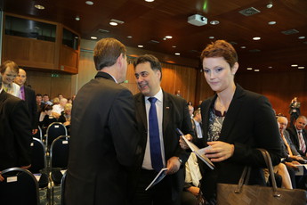 Mitja Bervar na 14. Forumu obrti in podjetništva<br>(Avtor: Milan Skledar)