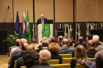 Cvetko Zupančič, 32. posvet Javne službe kmetijskega svetovanja 2017<br>(Avtor: Milan Skledar)