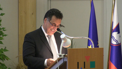 Mitja Bervar, predsednik DS na dnevu slovenskih zadružnikov<br>(Avtor: Milan Skledar)