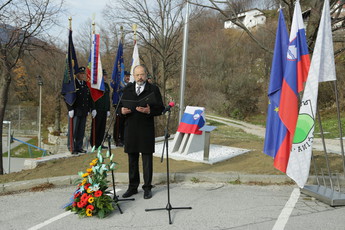 Alojz Kovšca, predsednik Državnega sveta na Colu pri Ajdovščini <br>(Avtor: Milan Skledar)