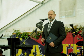 Alojz Kovšca, predsednik državnega sveta<br>(Avtor: Milan Skledar)