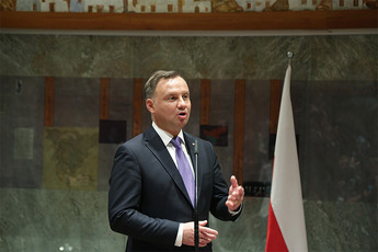 Andrzej Duda, predsednik Republike Poljske<br>(Avtor: Milan Skledar)