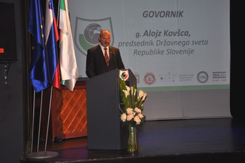 Alojz Kovšca, predsednik Državnega sveta in občan občine Grosuplje<br>(Avtor: Foto: Občina Grosuplje)