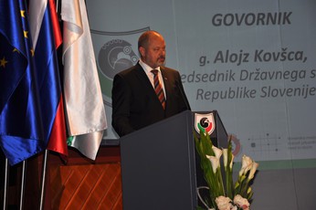Alojz Kovšca, predsednik Državnega sveta in občan občine Grosuplje<br>(Avtor: Foto: Občina Grosuplje)