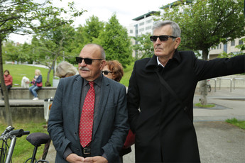 Branko Šumenjak, državni svetnik (na levi)<br>(Avtor: Milan Skledar)