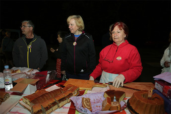 Pogostitev s slovenskimi dobrotami na 150. obletnici Vižmarskega Tabora, 2019<br>(Avtor: Milan Skledar)