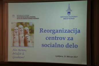 Posvet: Reorganizacija centrov za socialno delo<br>(Avtor: Milan Skledar)