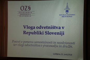 Vloga odvetništva v RS<br>(Avtor: Milan Skledar)