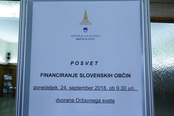 Posvet Državnega sveta: Financiranje slovenskih občin, 2018<br>(Avtor: Milan Skledar)