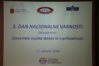 3. dan nacionalne varnosti: Slovenska vojska danes in v prihodnosti 2018<br>(Avtor: Milan Skledar / S-tv)