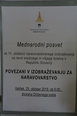 Mednarodni posvet: Povezani v izobraževanju za naravovarstvo<br>(Avtor: Milan Skledar)