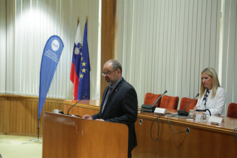 Alojz Kovšca, predsednik Državnega sveta<br>(Avtor: Milan Skledar)