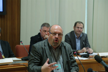 Matevž Tomšič, Združenje novinarjev in publicistov <br>(Avtor: Milan Skledar)