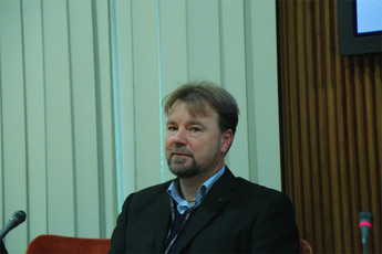 Jože Možina, novinar RTV Slovenija, podpredsednik Združenja novinarjev in publicistov<br>(Avtor: Milan Skledar)