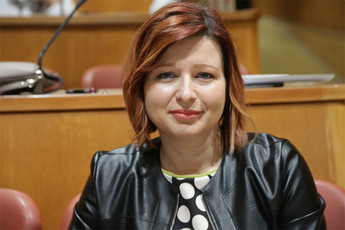 Martina Vuk - državna sekretarka <br>(Avtor: Milan Skledar)