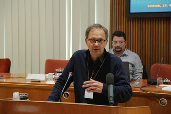 Matej Rovšek -  ravnatelj Centra Janeza Levca Ljubljana<br>(Avtor: Milan Skledar)