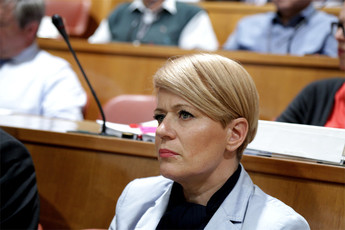 dr. Aleksandra Pivec, Ministrica za kmetijstvo, gozdarstvo in prehrano<br>(Avtor: Milan Skledar)