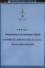 Posvet Državnega sveta: Financiranje slovenskih občin, 2018<br>(Avtor: Milan Skledar)