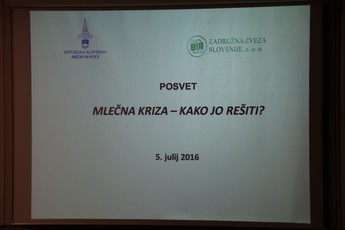 Mlečna kriza - kako jo rešiti? 2016<br>(Avtor: Milan Skledar)