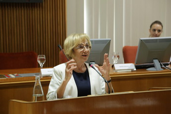 Milojka Kolar Celarc, ministrica za zdravje na 6. konferenci Vrednost inovacij v zdravstvu<br>(Avtor: Milan Skledar, S-TV Skledar)