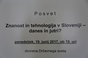 Znanost in tehnologija v Sloveniji - danes in jutri?<br>(Avtor: Milan Skledar)