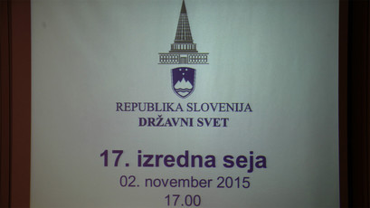 17. izredna seja Državnega sveta<br>(Avtor: Milan Skledar)