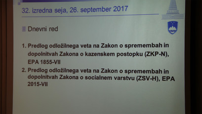 32. izredna seja DS 2017<br>(Avtor: Milan Skledar)