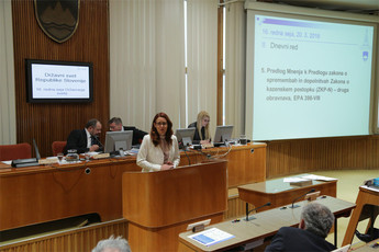 Andreja Katič, ministrica za pravosodje<br>(Avtor: Milan Skledar)