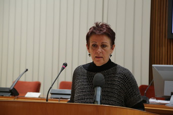 Lidija Jerkič, državna svetnica na 12. redni sej DS, VI. mandat<br>(Avtor: Milan Skledar)