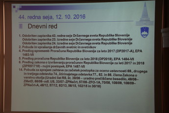 44. redna seja DS<br>(Avtor: Milan Skledar)