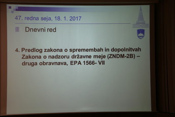 47. redna seja DS<br>(Avtor: Milan Skledar)