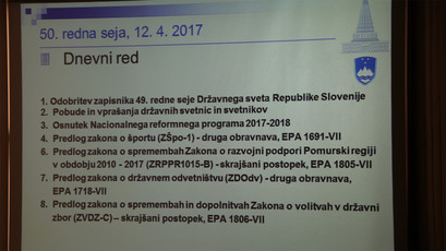 50. redna seja DS<br>(Avtor: Milan Skledar)