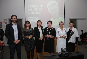 Novinarska konferenca Društva onkoloških bolnikov Slovenije Pravi moški 2018<br>(Avtor: Milan Skledar)