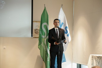 Matej Tonin, predsednik NSi<br>(Avtor: Milan Skledar)