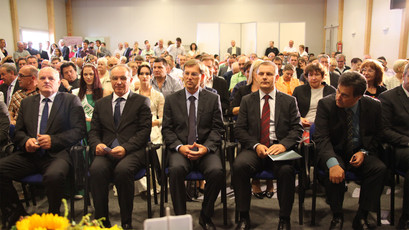 Mitja Bervar, predsednik DS na podelitvi zadružnih priznanj, sejem AGRA