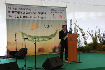 Peter Vrisk, predsednik Zadružne zveze Slovenije<br>(Avtor: Milan Skledar)