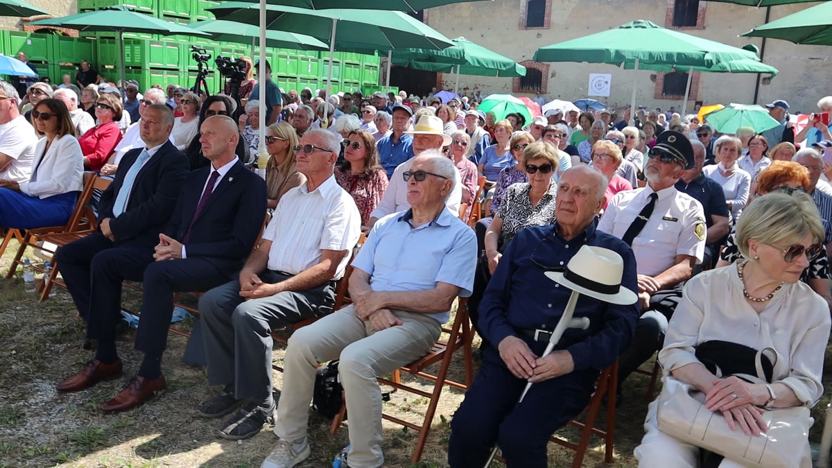 80. obletnica vrnitve iz izgnanstva - osrednja slovesnost Društva izgnancev Slovenije 1941 - 1945 v Brestanici