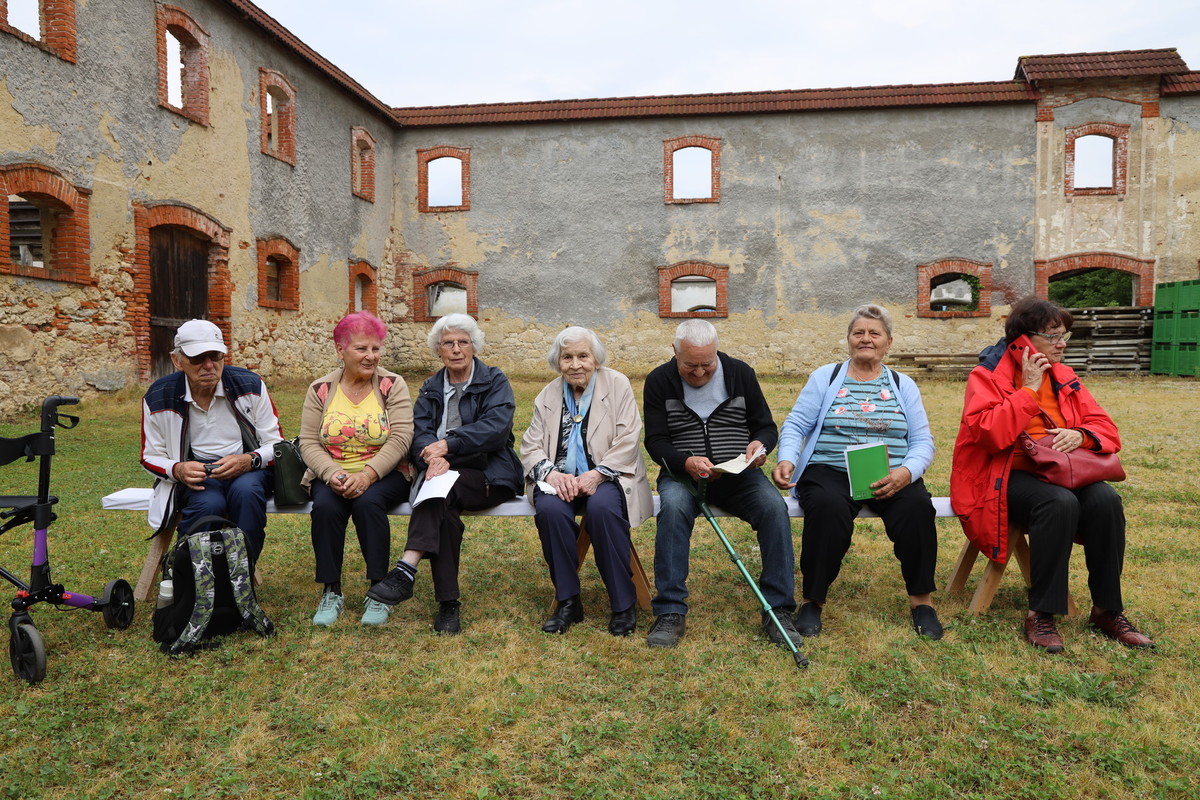 Dan odprtih vrat, območje zbirnega centra gradu Rajhenburg v Brestanici<br>(Avtor: Milan Skledar)