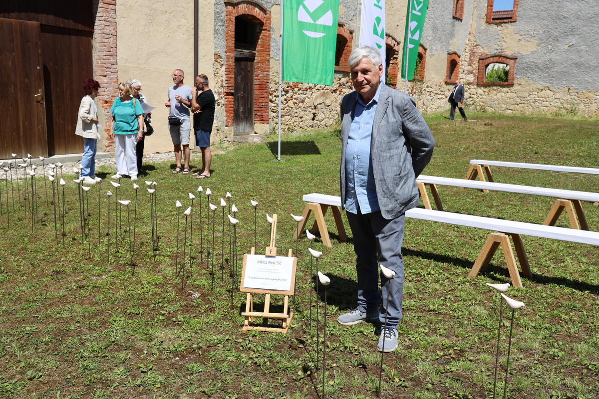 Rudi Zadnik, glavni koordinator izgnancev iz Gorenjske<br>(Avtor: Milan Skledar)
