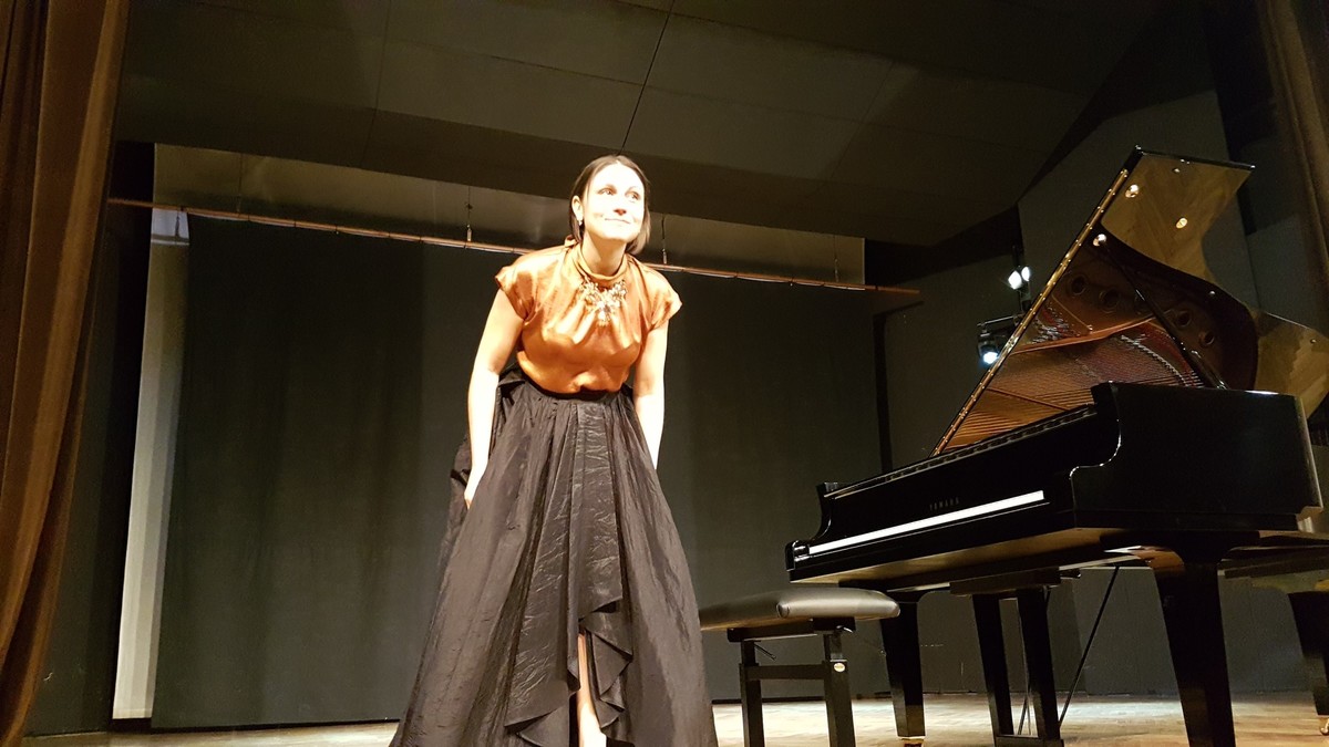 Maja Fajdiga, pianistka<br>(Avtor: Milan Skledar)
