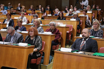 Starejši kot sedanjost in prihodnost družbe,27.09. 2018<br>(Avtor: Milan Skledar /S-tv)