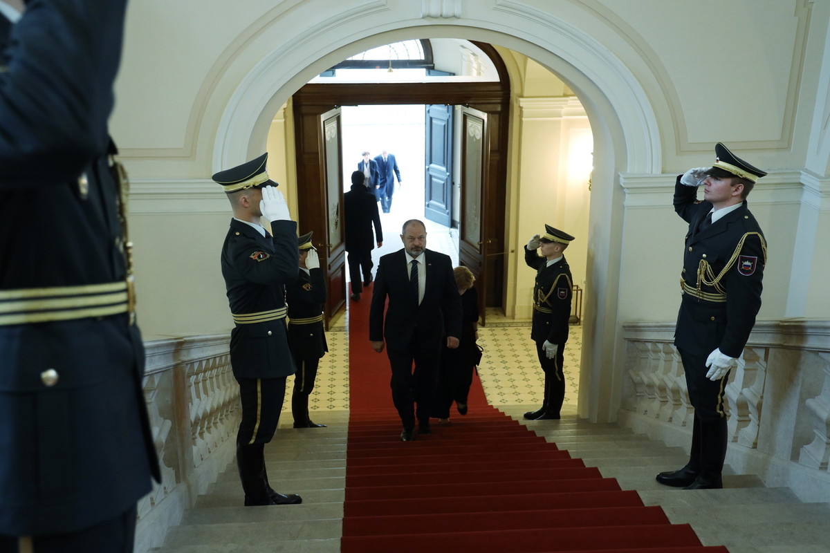 Alojz Kovšca, predsednik Državnega sveta<br>(Avtor: Milan Skledar)