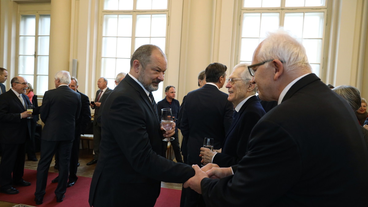 Častni gostje na vročitvi državnih odlikovanj<br>(Avtor: Milan Skledar)