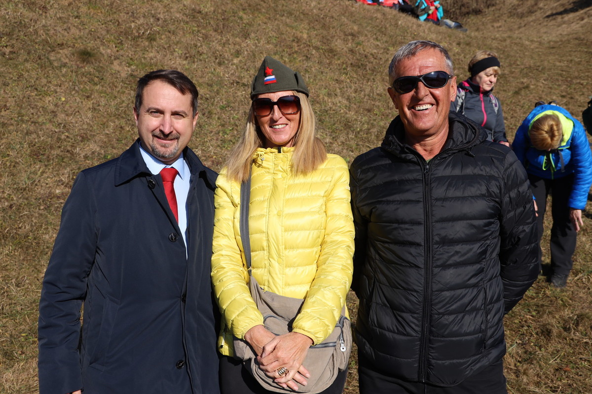 Po stezah partizanske Jelovice - osrednja slovesnost 63. prireditve<br>(Avtor: Milan Skledar)