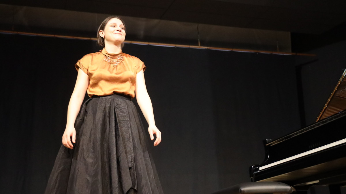 Maja Fajdiga, pianistka<br>(Avtor: Milan Skledar)